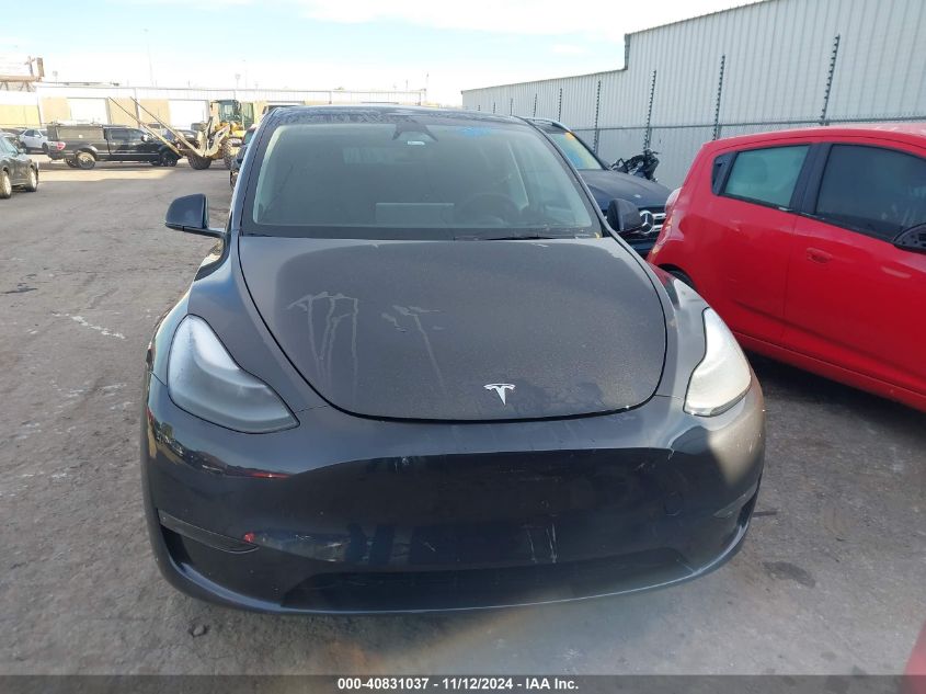 2024 Tesla Model Y Long Range Dual Motor All-Wheel Drive VIN: 7SAYGDEE7RA323941 Lot: 40831037