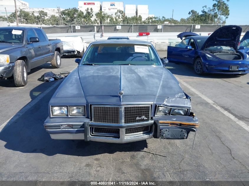 1984 Pontiac Grand Prix Le VIN: 1G2AK37HXEB230799 Lot: 40831041