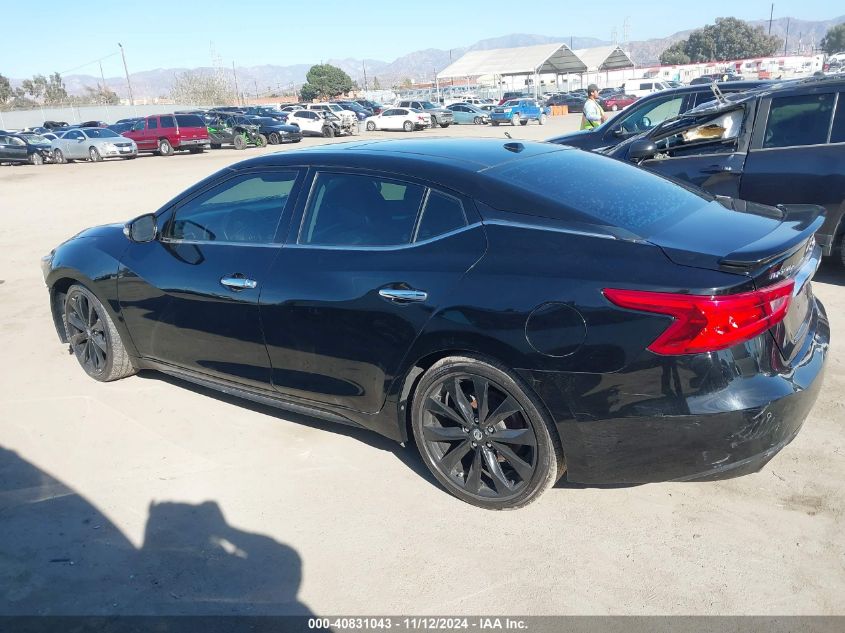 2016 Nissan Maxima 3.5 Sl VIN: 1N4AA6AP1GC377595 Lot: 40831043