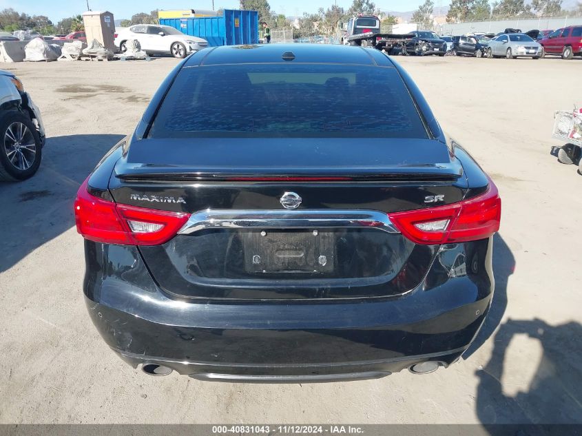 2016 Nissan Maxima 3.5 Sl VIN: 1N4AA6AP1GC377595 Lot: 40831043