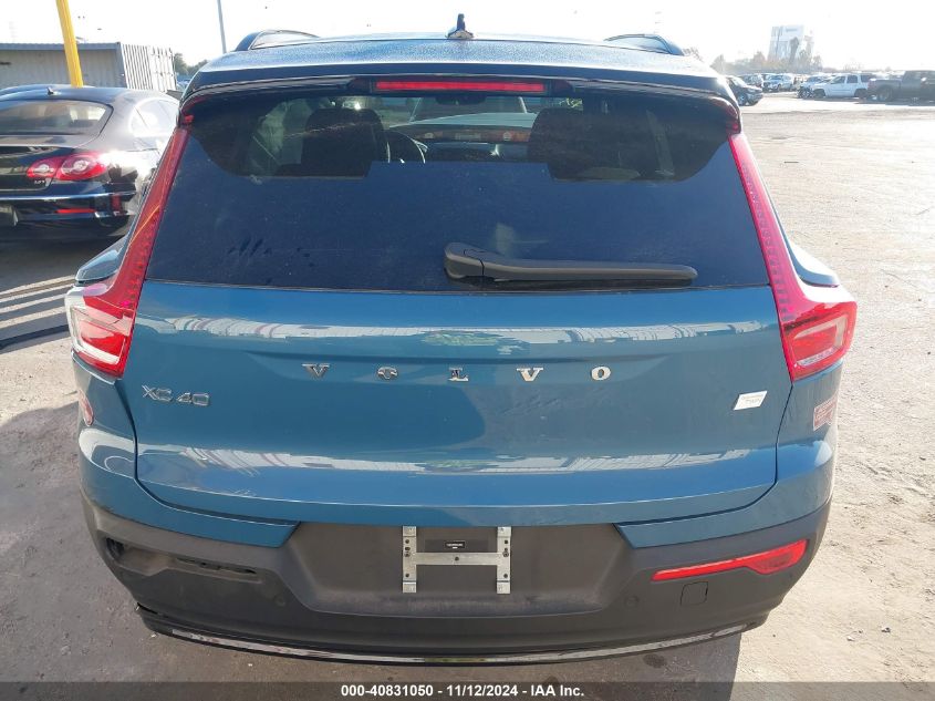 2024 Volvo Xc40 Recharge Pure Electric Twin Ultimate VIN: YV4ER3XM9R2233945 Lot: 40831050