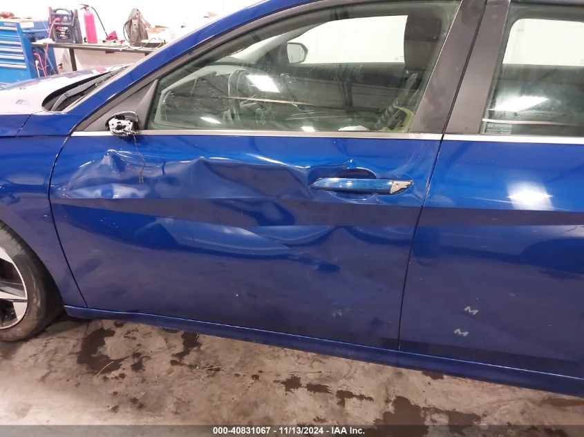 2021 HYUNDAI ELANTRA VIN: KMHLP4AGXMU131653