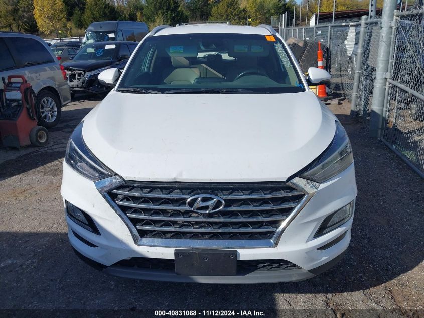 2021 Hyundai Tucson Limited VIN: KM8J3CAL9MU343535 Lot: 40831068