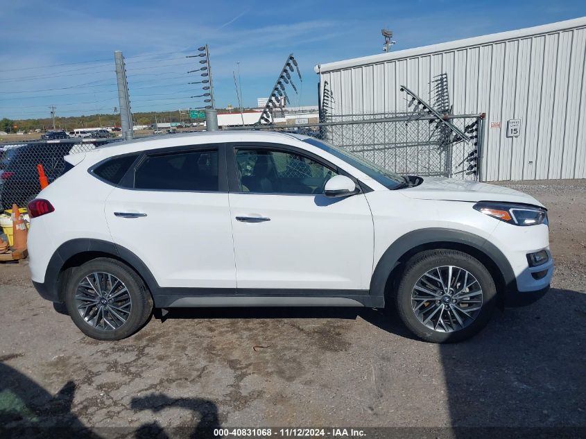 2021 Hyundai Tucson Limited VIN: KM8J3CAL9MU343535 Lot: 40831068