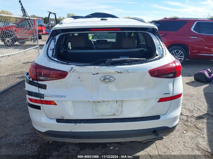 2021 Hyundai Tucson Limited VIN: KM8J3CAL9MU343535 Lot: 40831068