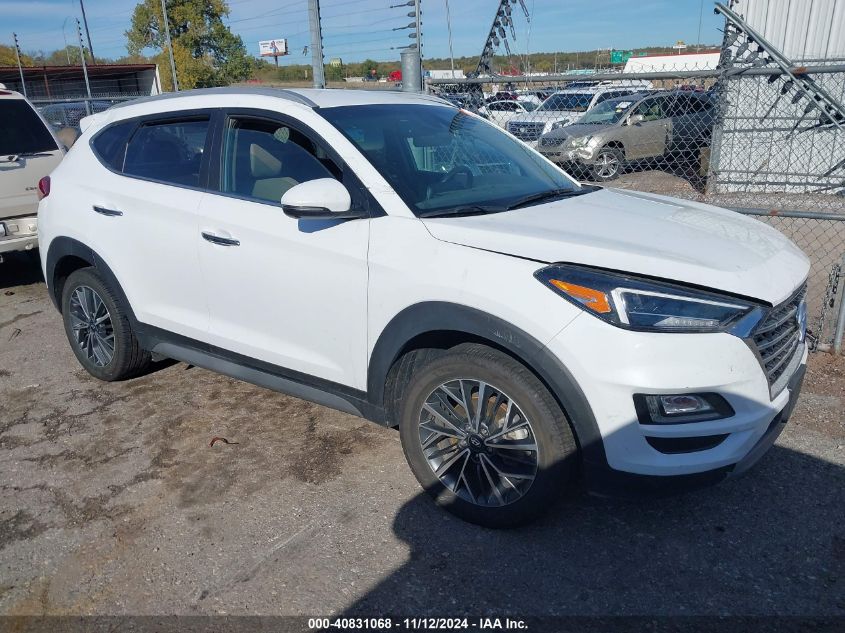 2021 Hyundai Tucson Limited VIN: KM8J3CAL9MU343535 Lot: 40831068