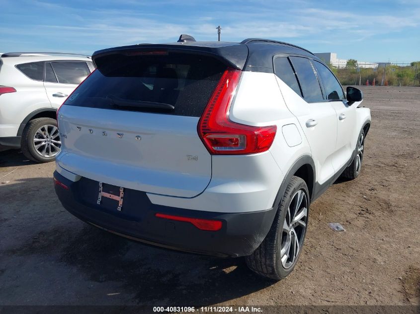 VIN YV4AC2HM9N2789272 2022 Volvo XC40, T4 R-Design no.4