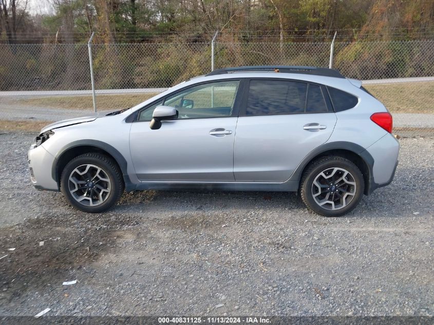 2017 Subaru Crosstrek 2.0I Premium VIN: JF2GPABC4H8229609 Lot: 40831125