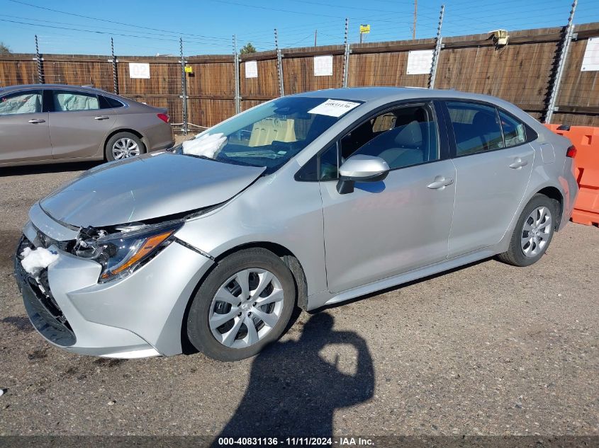 2023 Toyota Corolla Le VIN: 5YFB4MDE4PP044609 Lot: 40831136