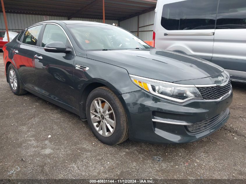 2016 Kia Optima Lx VIN: KNAGT4L36G5085018 Lot: 40831144