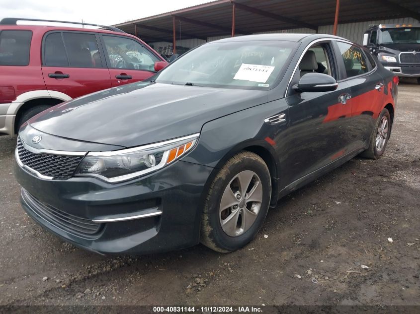 2016 Kia Optima Lx VIN: KNAGT4L36G5085018 Lot: 40831144