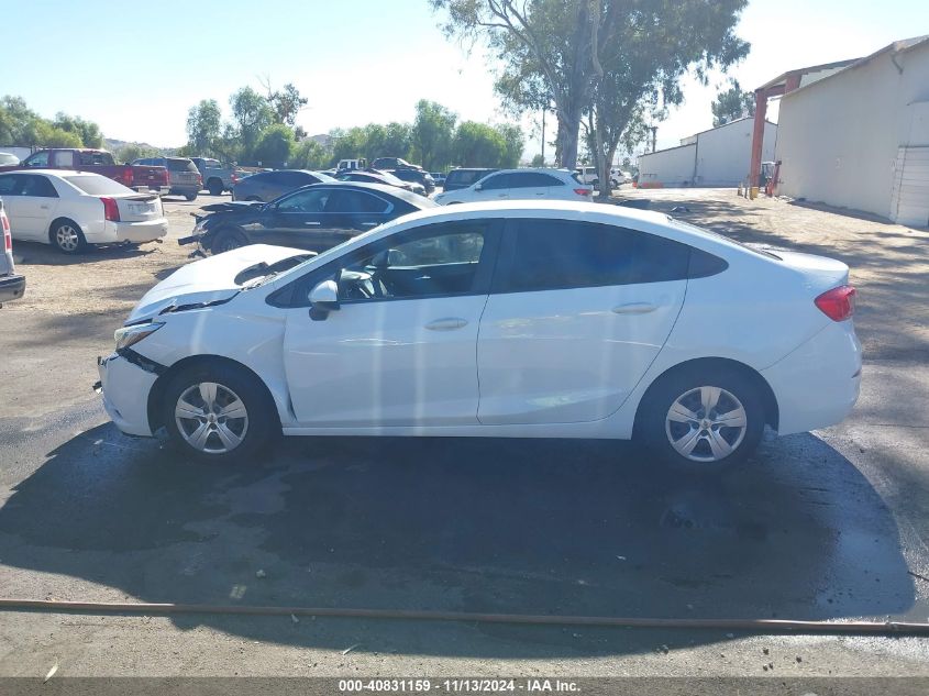 2017 Chevrolet Cruze Ls Auto VIN: 1G1BC5SM7H7153354 Lot: 40831159