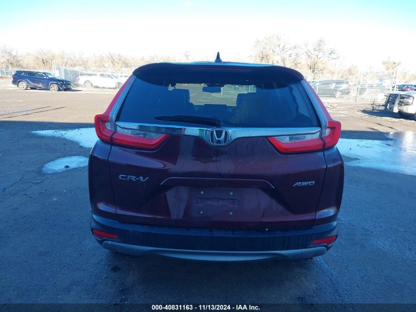 2018 Honda Cr-V Ex-L/Ex-L Navi VIN: 2HKRW2H82JH679561 Lot: 40831163