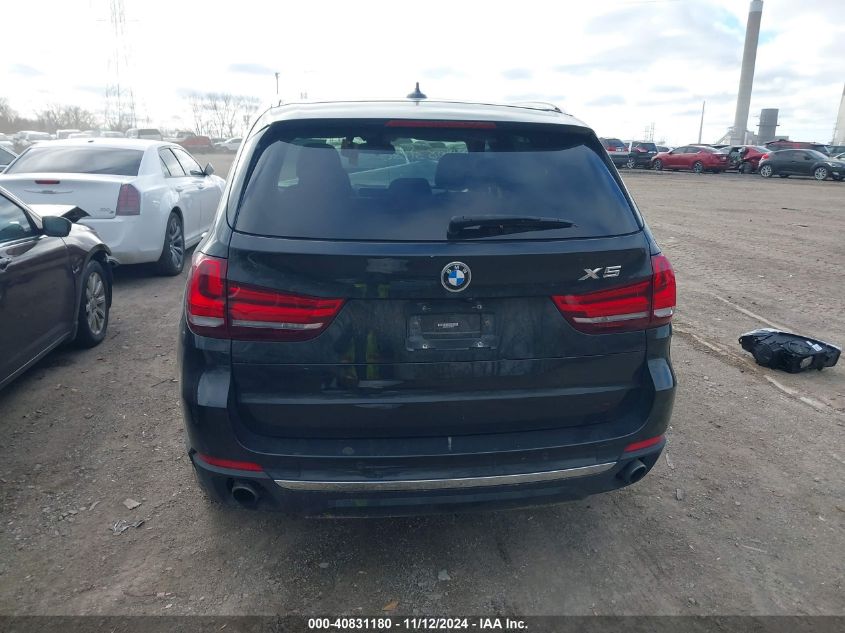 2016 BMW X5 xDrive35I VIN: 5UXKR0C51G0P25508 Lot: 40831180