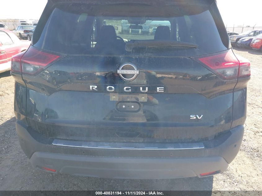 2023 Nissan Rogue Sv Fwd VIN: JN8BT3BA3PW417552 Lot: 40831194