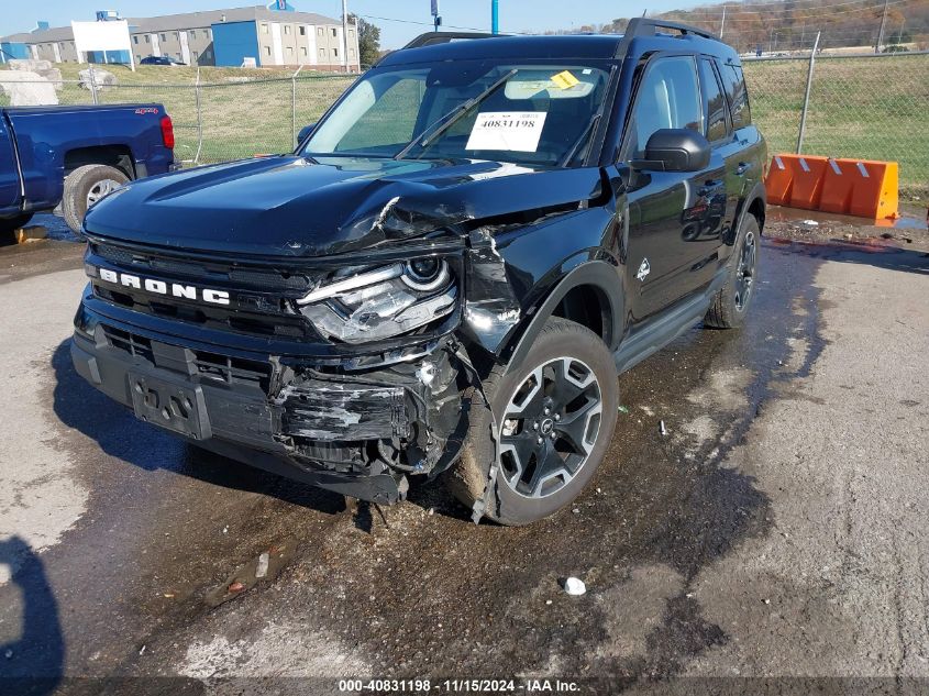 2021 Ford Bronco Sport Outer Banks VIN: 3FMCR9C63MRA38623 Lot: 40831198