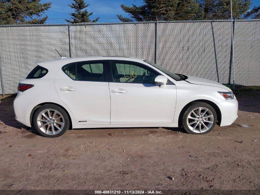 VIN JTHKD5BH1D2168512 2013 Lexus CT, 200H no.13