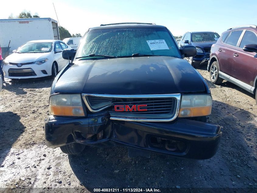 2000 GMC Jimmy Sle VIN: 1GKDT13W3Y2366943 Lot: 40831211