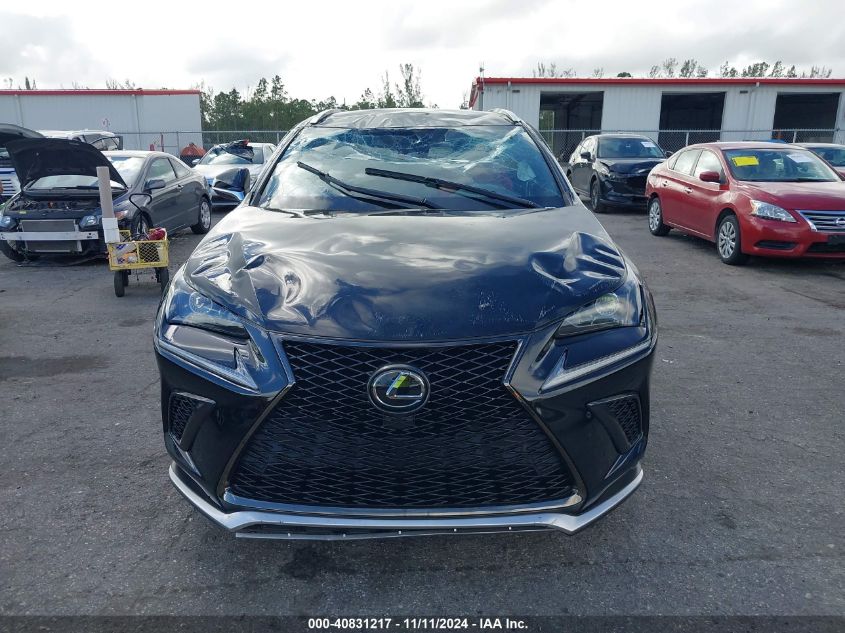 2021 Lexus Nx F Sport VIN: JTJSARBZ0M2178732 Lot: 40831217