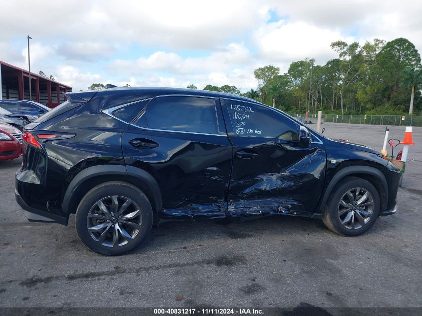 2021 Lexus Nx F Sport VIN: JTJSARBZ0M2178732 Lot: 40831217