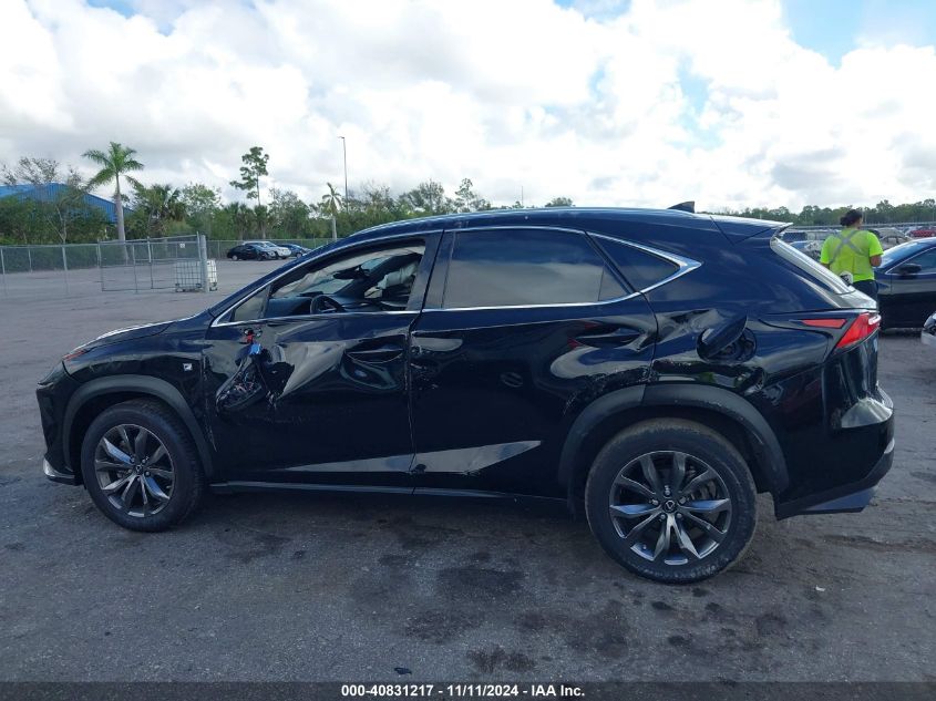 2021 Lexus Nx F Sport VIN: JTJSARBZ0M2178732 Lot: 40831217