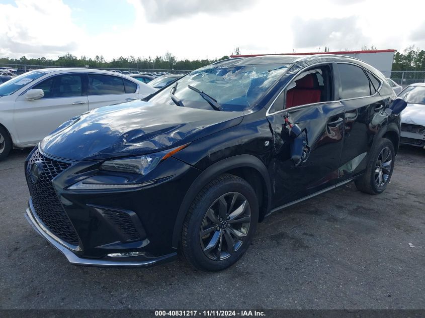 VIN JTJSARBZ0M2178732 2021 Lexus NX 300, F Sport no.2