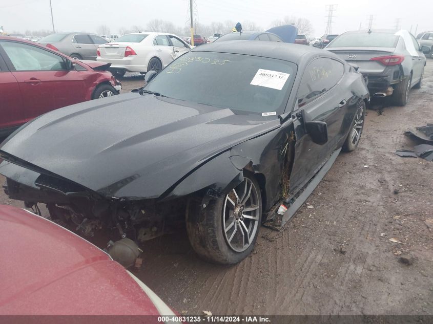 VIN 1FA6P8TH5H5205257 2017 Ford Mustang, Ecoboost no.2