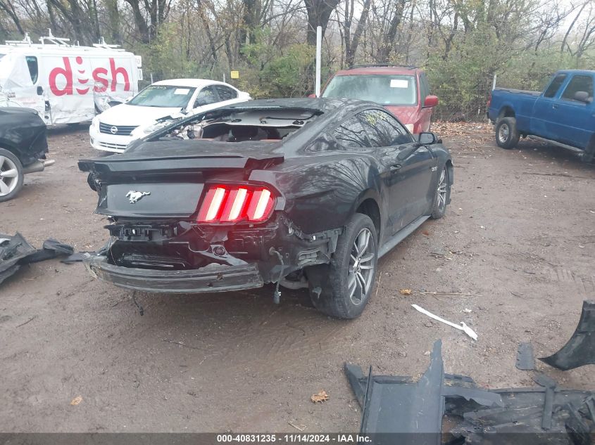 VIN 1FA6P8TH5H5205257 2017 Ford Mustang, Ecoboost no.4