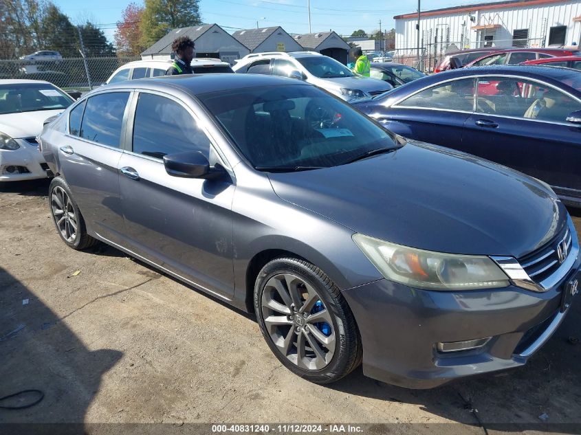 2013 Honda Accord Sport VIN: 1HGCR2F55DA221855 Lot: 40831240