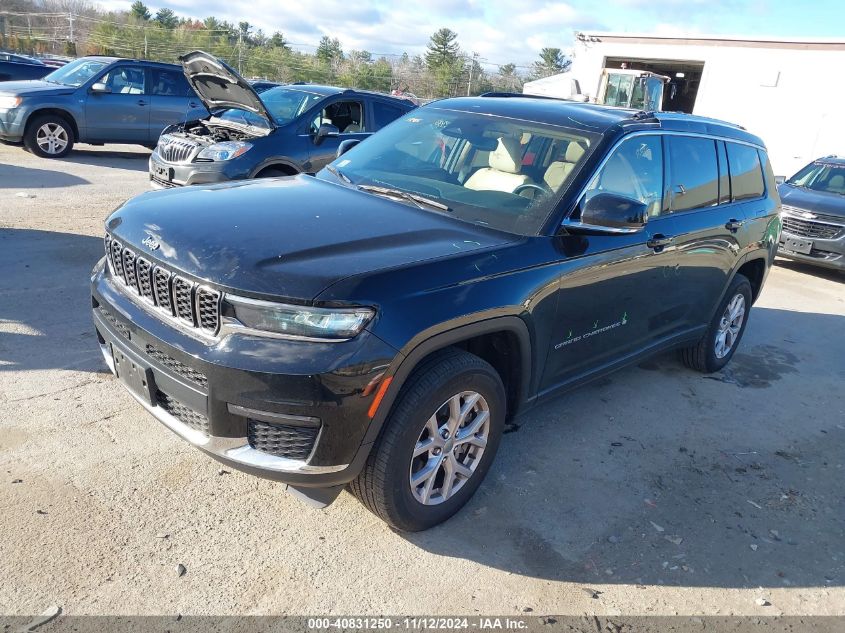 2021 Jeep Grand Cherokee L Limited 4X4 VIN: 1C4RJKBG7M8134991 Lot: 40831250