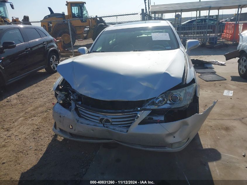 2012 Lexus Es 350 VIN: JTHBK1EG6C2473486 Lot: 40831260