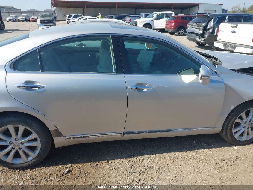 2012 Lexus Es 350 VIN: JTHBK1EG6C2473486 Lot: 40831260