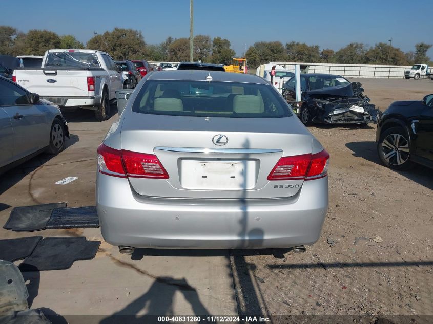 2012 Lexus Es 350 VIN: JTHBK1EG6C2473486 Lot: 40831260