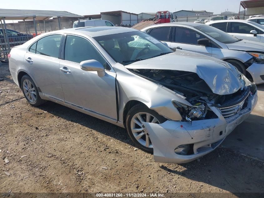 2012 Lexus Es 350 VIN: JTHBK1EG6C2473486 Lot: 40831260