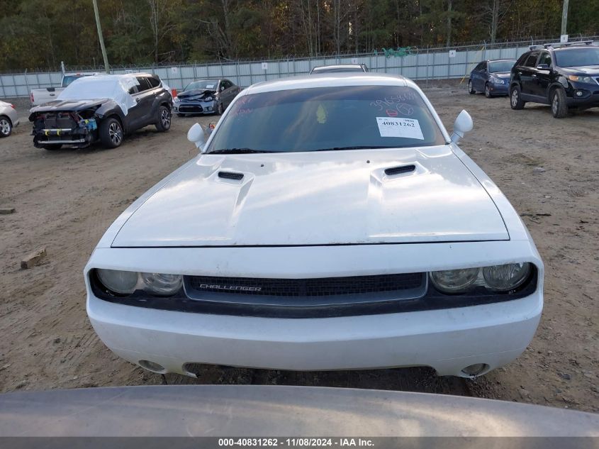 2013 Dodge Challenger Sxt Plus VIN: 2C3CDYAG5DH554085 Lot: 40831262