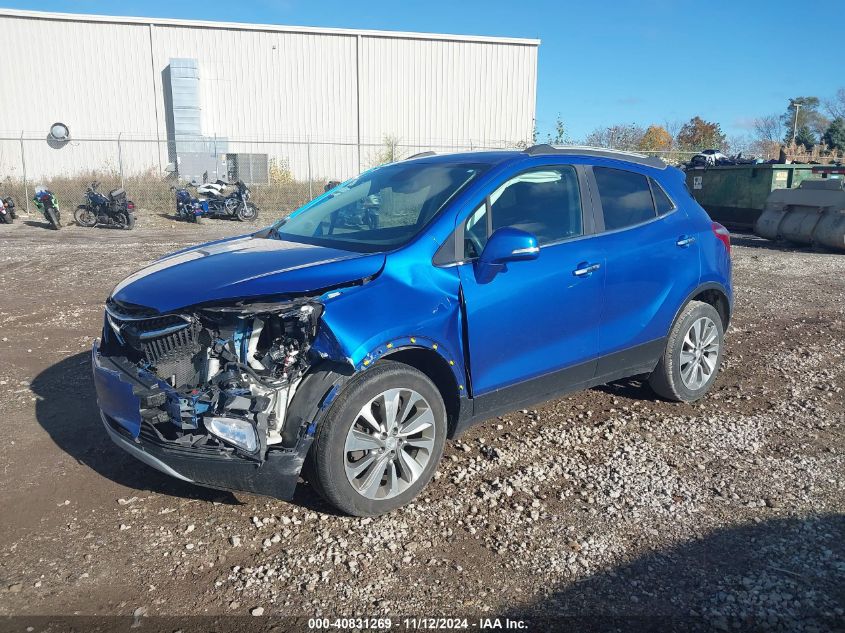 2017 Buick Encore Essence VIN: KL4CJGSB1HB017451 Lot: 40831269