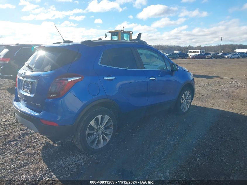 2017 Buick Encore Essence VIN: KL4CJGSB1HB017451 Lot: 40831269