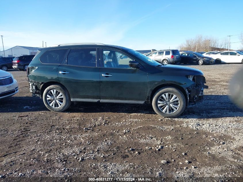 2019 Nissan Pathfinder Sl VIN: 5N1DR2MM4KC646056 Lot: 40831277