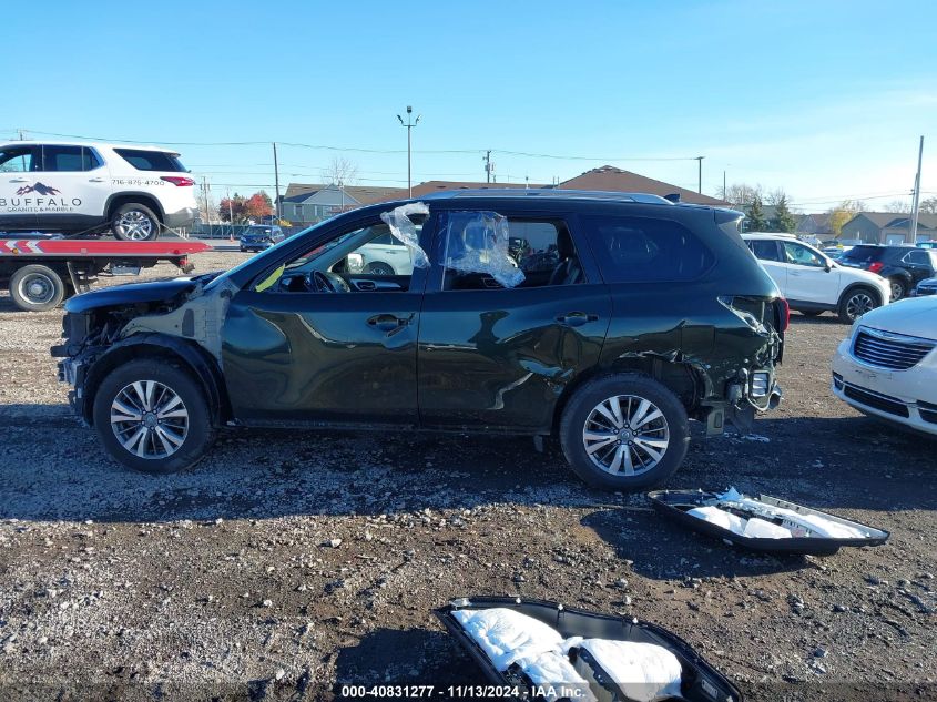 2019 Nissan Pathfinder Sl VIN: 5N1DR2MM4KC646056 Lot: 40831277