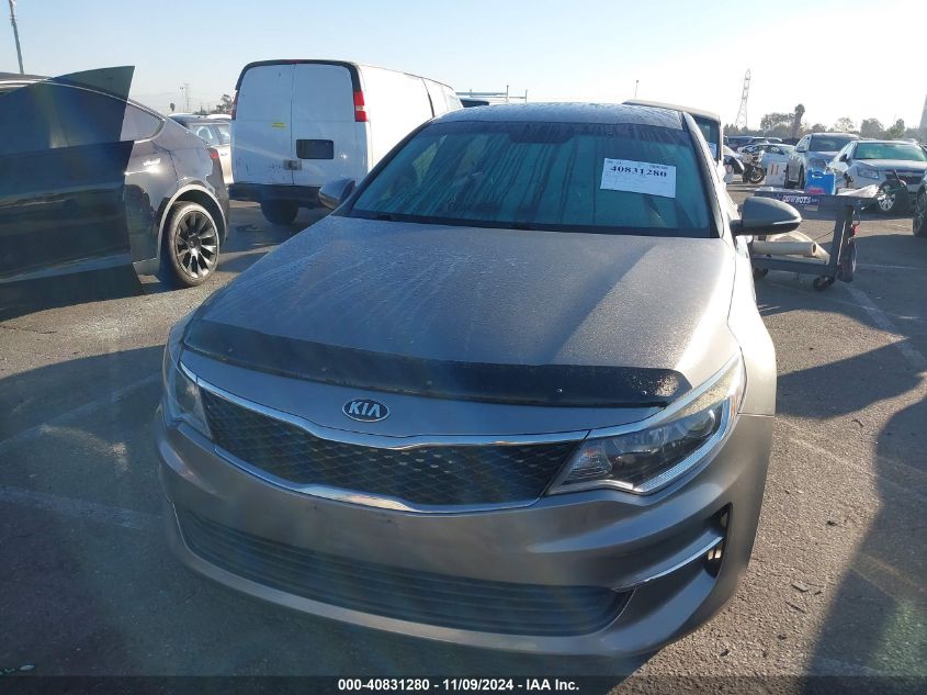 2016 Kia Optima Lx VIN: 5XXGT4L37GG035131 Lot: 40831280