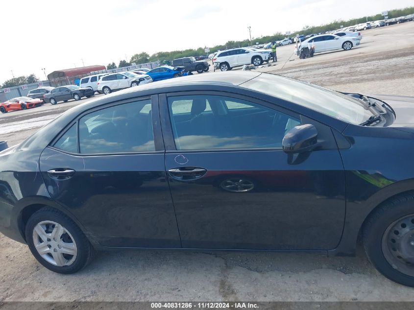 2019 TOYOTA COROLLA LE - 2T1BURHEXKC238495