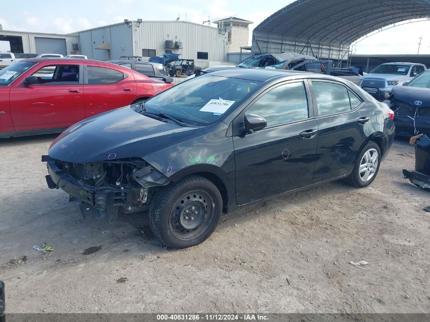 2019 TOYOTA COROLLA LE - 2T1BURHEXKC238495