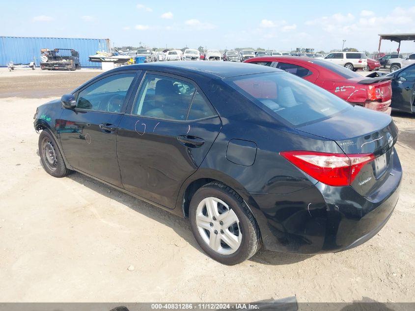 2019 TOYOTA COROLLA LE - 2T1BURHEXKC238495