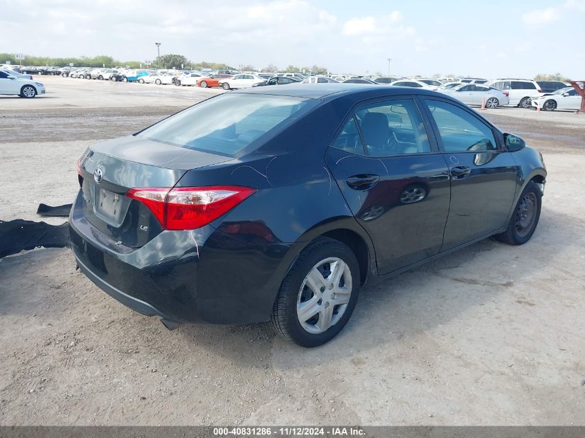 2019 TOYOTA COROLLA LE - 2T1BURHEXKC238495