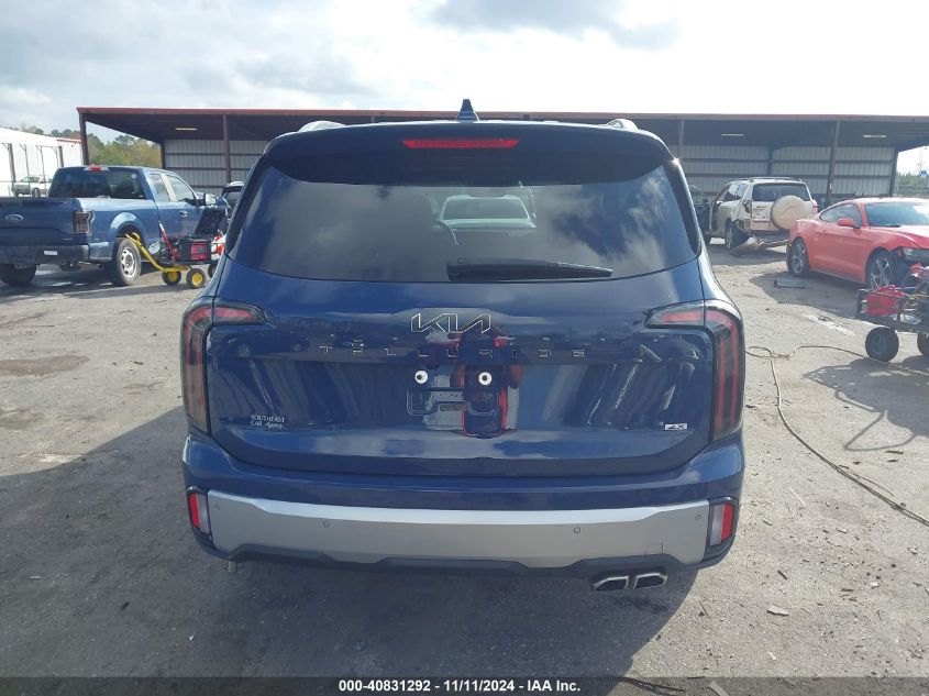 2024 Kia Telluride Sx VIN: 5XYP5DGC4RG437207 Lot: 40831292