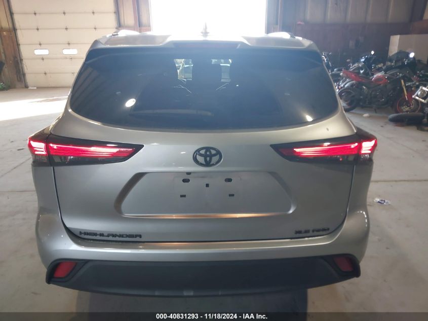 2021 Toyota Highlander Xle VIN: 5TDGZRBH0MS147420 Lot: 40831293