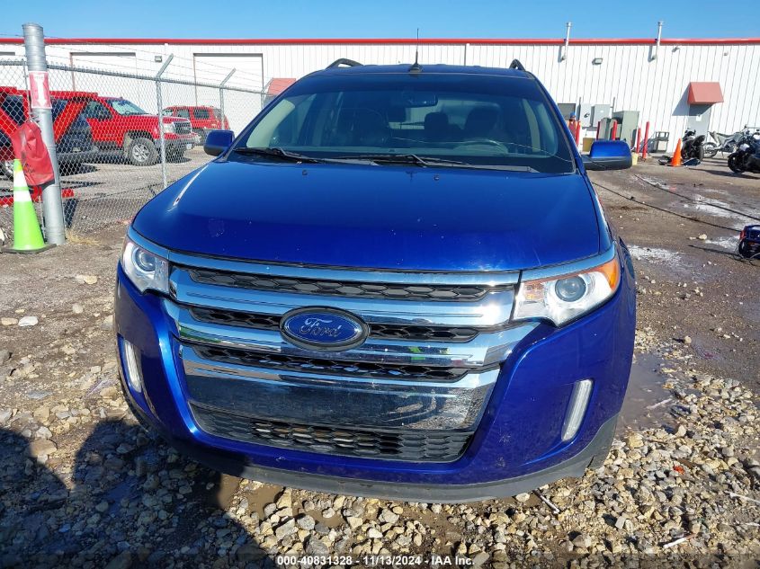 2013 Ford Edge Sel VIN: 2FMDK3JC6DBA86162 Lot: 40831328