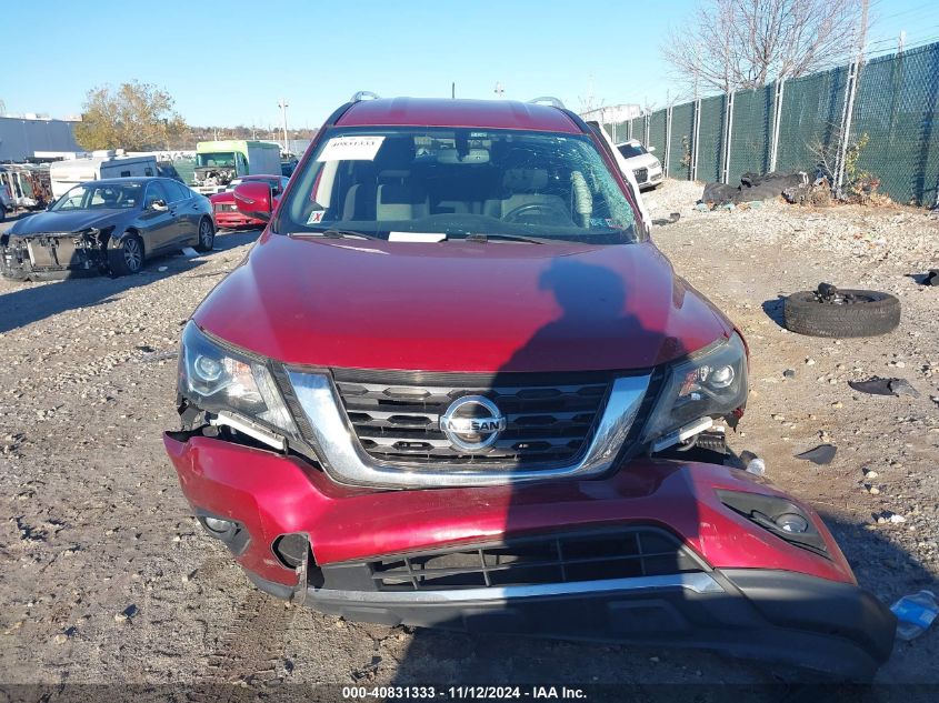 2017 Nissan Pathfinder Sv VIN: 5N1DR2MM4HC907114 Lot: 40831333