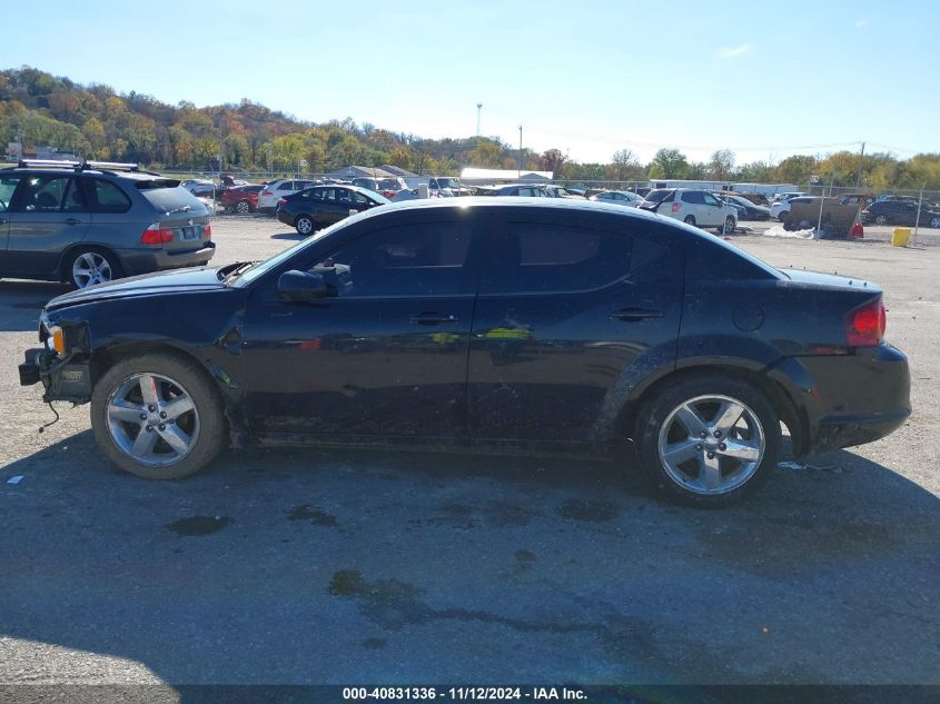 2011 Dodge Avenger Lux VIN: 1B3BD2FG0BN544888 Lot: 40831336