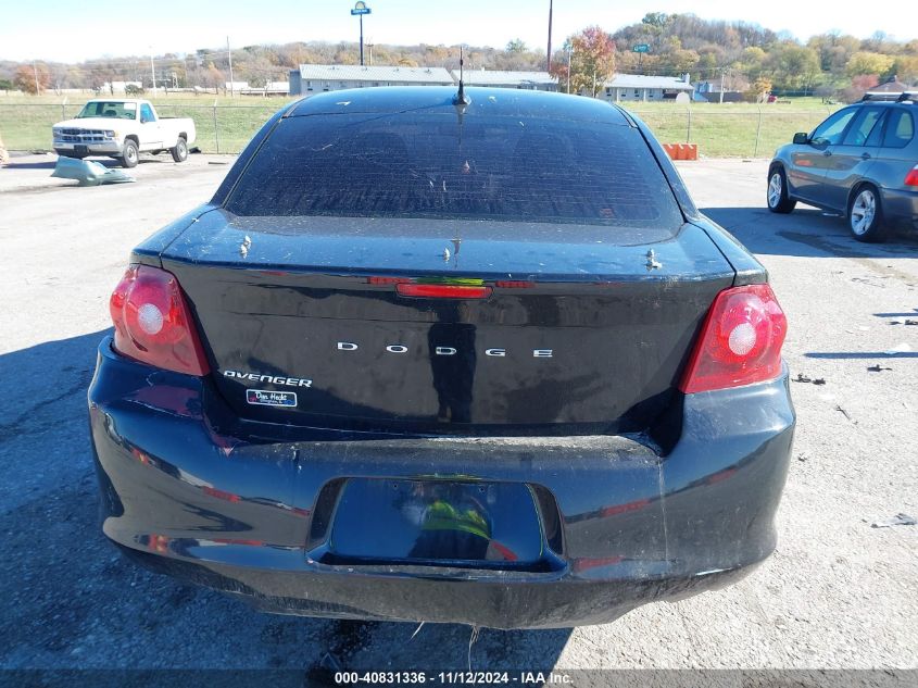 2011 Dodge Avenger Lux VIN: 1B3BD2FG0BN544888 Lot: 40831336